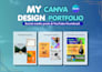 design professional social media posts and youtube thumbnails using canva
